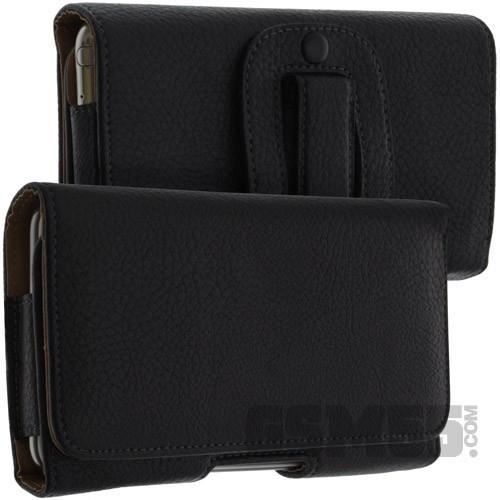 Husksbälte - Avizar - Storlek XXL - Grainat läder - Kompatibel med smartphones 147x83mm - Magnetisk