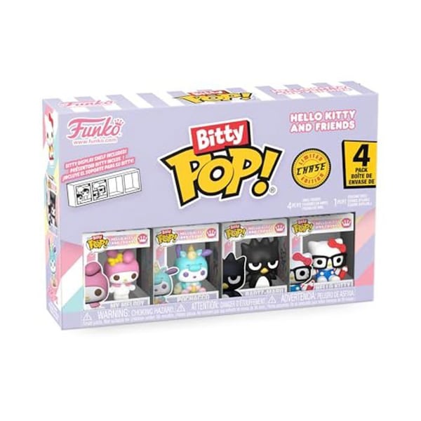 Figur - Funko - Bitty Pop! Sanrio - My Melody - 4 Pack - Mini-Figuriner Mystéer med Sällsynta Varianter
