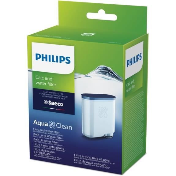 Espresso kaffemaskinsfilter - Philips / SAECO - CA6903/10 - Aquaclean vatten- och kalkfilter x1