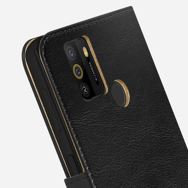 Svart fodral för Logicom Solar Wallet Adhesive Mount