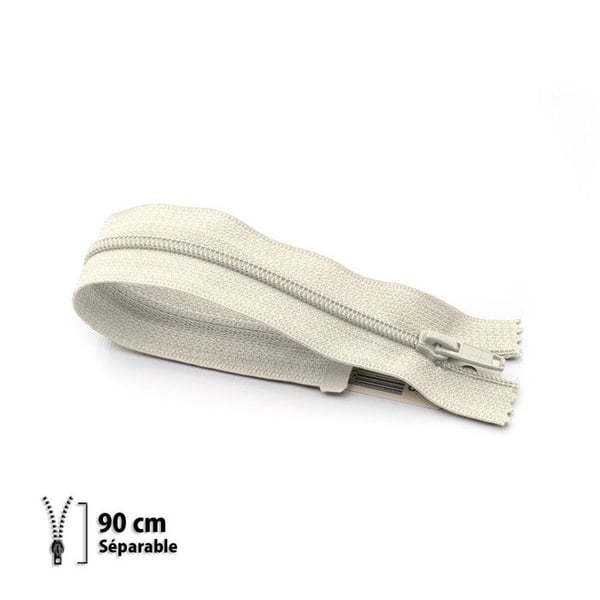 Separabel dragkedja - ECLAIR PRYM - Prestil 150 Z52 - 6 mm - 90 cm - lin