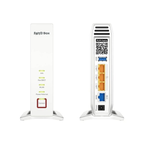 AVM FRITZ!Box 4060 — Tri-band Wi-Fi 6-router (2.4/5/5 GHz), 4x4, Gigabit Ethernet, WPA2/WPA3, Vit
