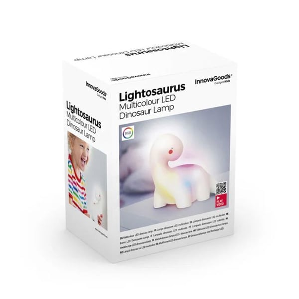 Dinosaur Multicolor LED Lampe - INNOVAGOODS - LED