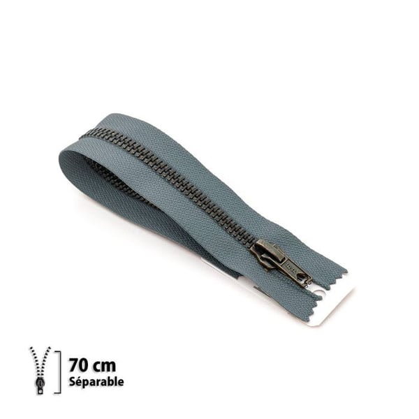 Dragkedja Z19 - mässing Separabel 6mm - 70 cm - 7119440070