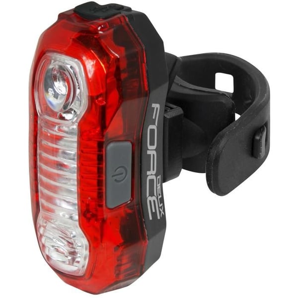 Cykelbakhorn - FORCE - Två 5 × LED - 40 lm - Uppladdningsbart batteri - USB