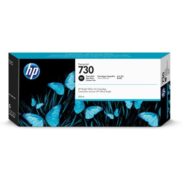Inkjet patron - HP - 730 - High Yield - Foto sort