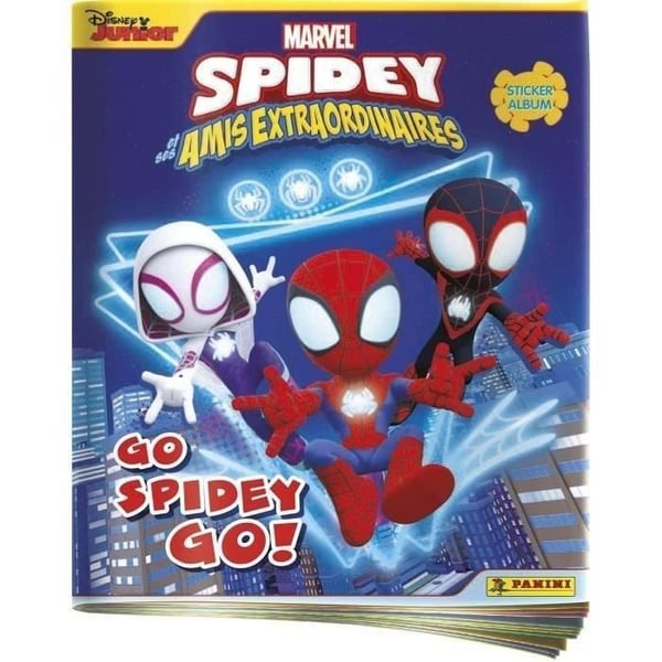 Spidey and his Extraordinary Friends klistermärkesalbum - Panini - 004728AF - 192 klistermärken - Spel, färger och berättelser ingår