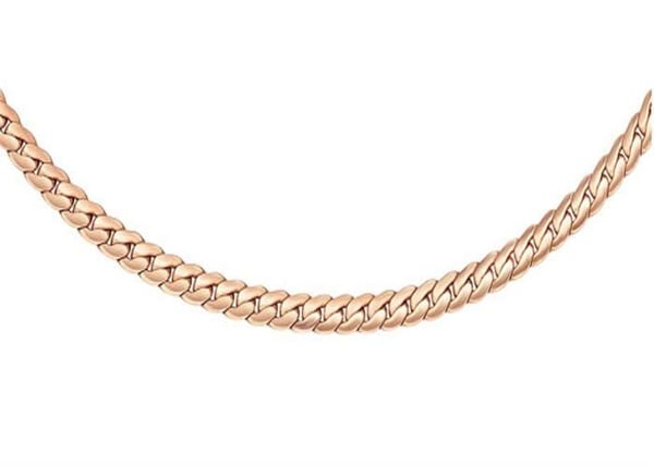 Collier - DANIEL WELLINGTON - Elan DW00400544 - Kirurgisk stål - Rosaguld - 44 cm
