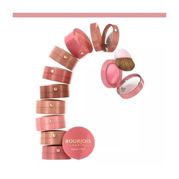 Blush - LITEN RUND - 015 - Rosig glans - Alla hudtyper - Puder