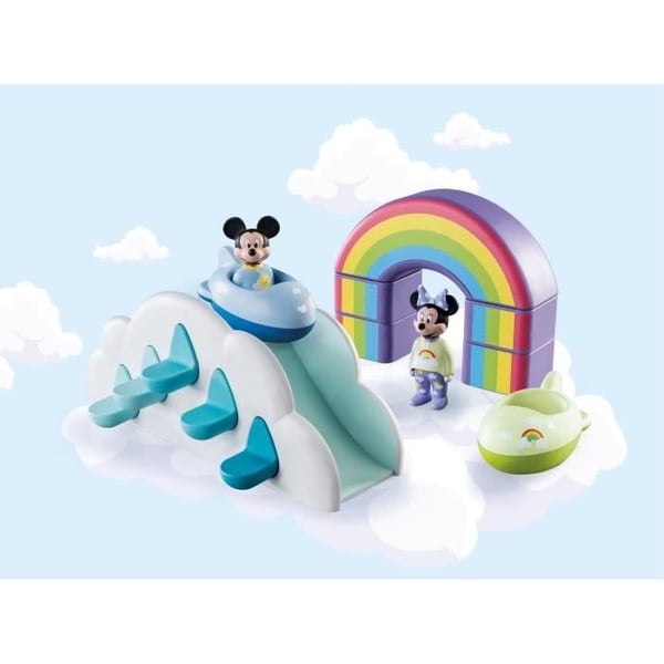 PLAYMOBIL 1.2.3 - Musse och Minnies molnhus - Disney - 16 delar