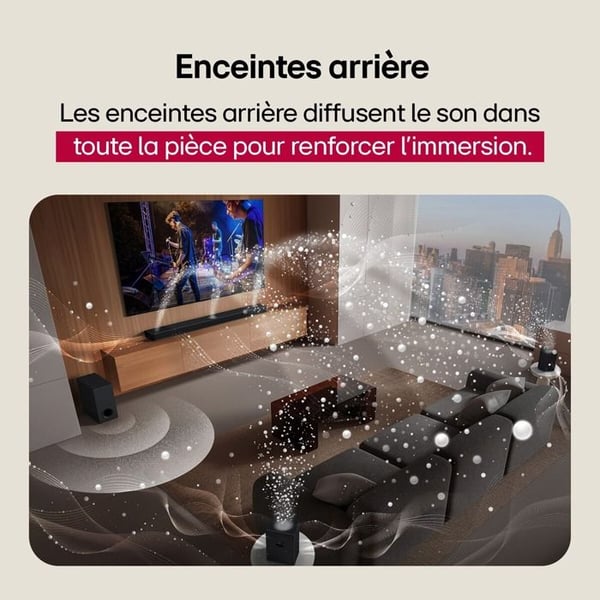 LG S95TR Ljudbalk 810 Watt AI-kompatibel