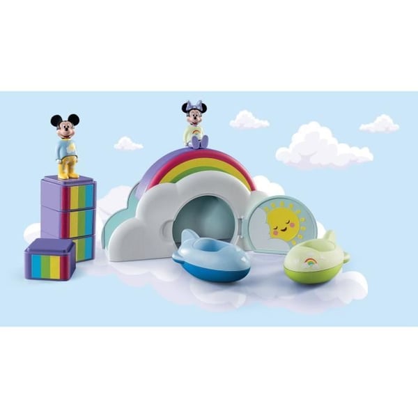PLAYMOBIL 1.2.3 - Musse och Minnies molnhus - Disney - 16 delar