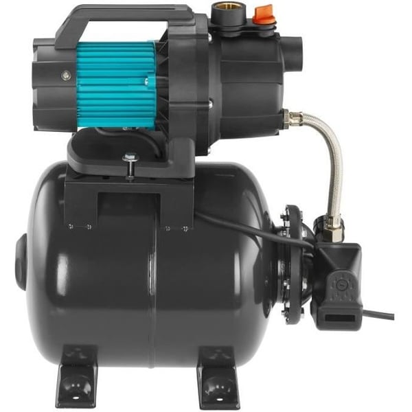 GARDENA Booster set 3700/4 – 800W – Max flöde 3700l/h & max tryck 4,1bar – Utökad garanti 5 år (9023-20)