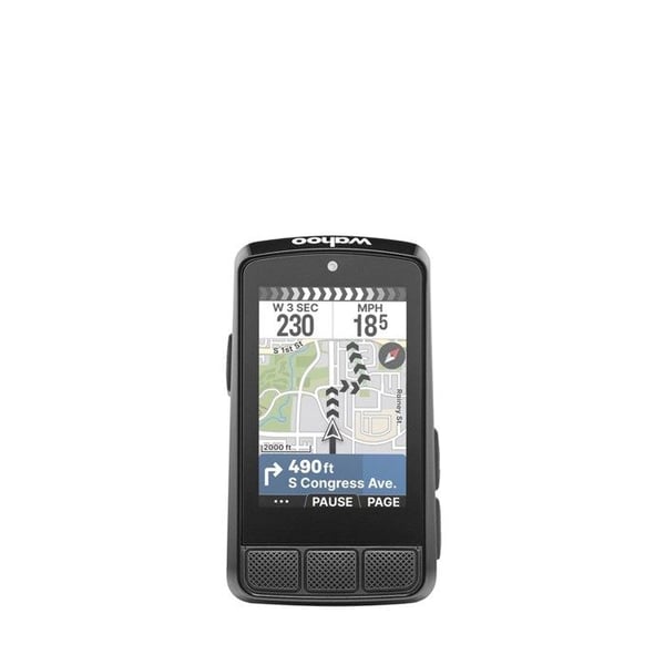 GPS-cykeldator - WAHOO - ELEMNT BOLT 3 - Aerodynamisk - 2,3 tum högupplöst skärm - Smart navigation