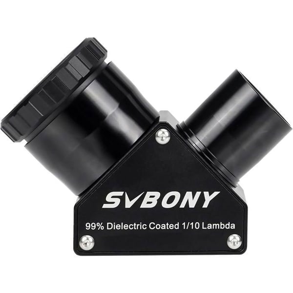 Svbony SV223 Diagonal Spegel Teleskop, 1.25" 90° Fiber Material, Clicklock Lås Mekanism, Observation av Planeter