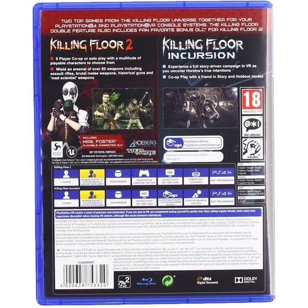 Killing Floor Dual Feature (PS4)