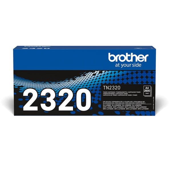 Brother TN-2320 Laser Toner Kit (26.000 sider)