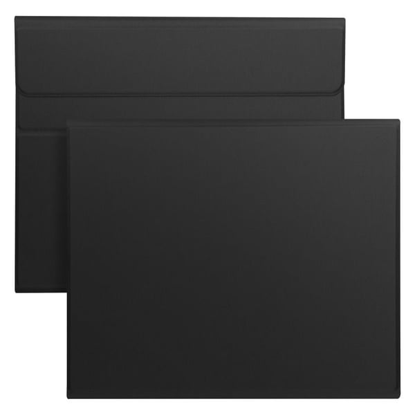 Bluetooth QWERTY-tangentbord för iPad Pro 12.9 och Air 13 med svart flip-fodral