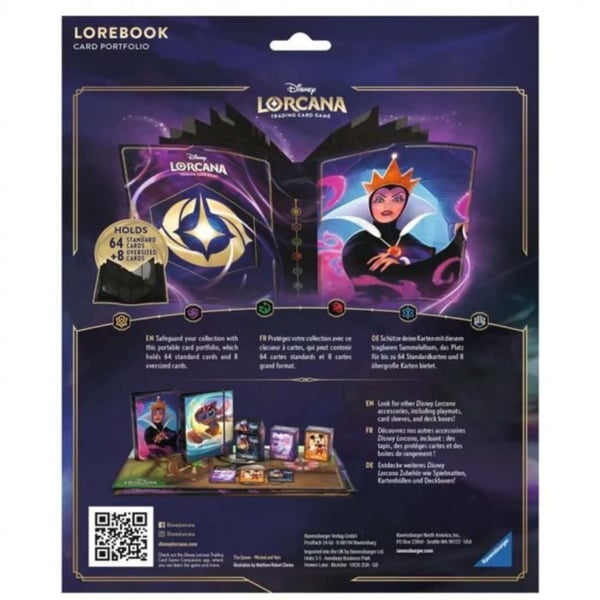 Ravensburger Disney Lorcana Portfolio Queen Trading Card