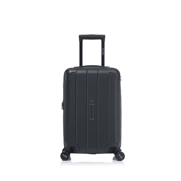 Kabinväska 55x35x25 cm med hyllor | TSA-lås | Ultra-motståndskraftig ABS | 360-graders hjul | Svart