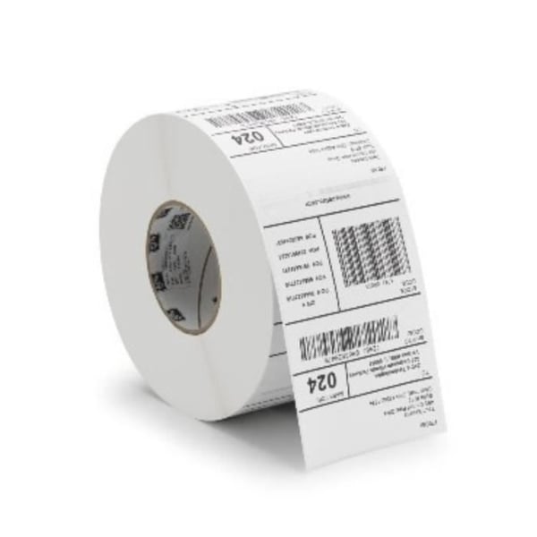 Thermisk etiketter - ZEBRA - Z-Select 2000D - 57x51mm - 1370 etiketter per rulle - Premium