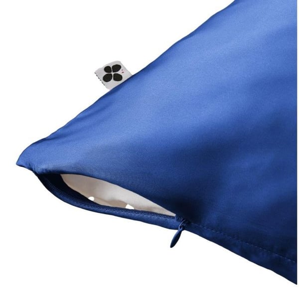 Kuddfodral "Soanne" Mulberrysilke Effekten av fjäril - 50x70 - Soanne Skymning