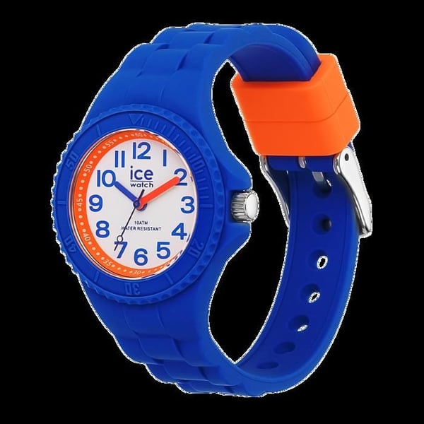 Barnklocka - Ice Watch - 020322 - Kvarts - Analog - Blå silikon