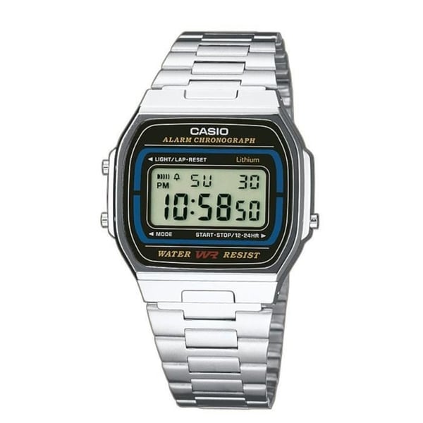 Casio Vintage Iconic Mixed Silver och Black Watch