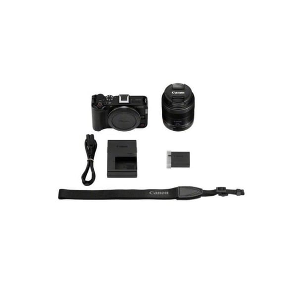 CANON EOS R50 V Svart + RF-S 14-30mm F4-6.3 IS STM PZ 3 års garanti