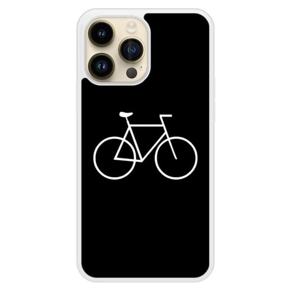 Siliconeförstärkt tryckt skal kompatibelt med Apple iPhone 14 Pro Max Bike Hipster