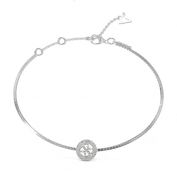 Armbands - GUESS - 4G Crush Charm - Silver - Metall - Dam
