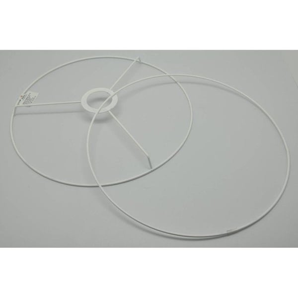MégaCréa - Set armatur lampskärm cirkel Ø40 cm
