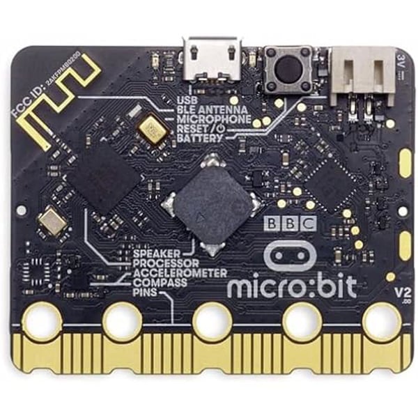 Kit Micro:bit V2 Go - MICRO:BIT - Lärande Programmering - Komplett - 1 Styck
