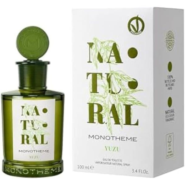 Eau de Toilette - MONOTHEME - Naturlig Yuzu - 100ml - Vegansk - Fräsch och Aromatisk