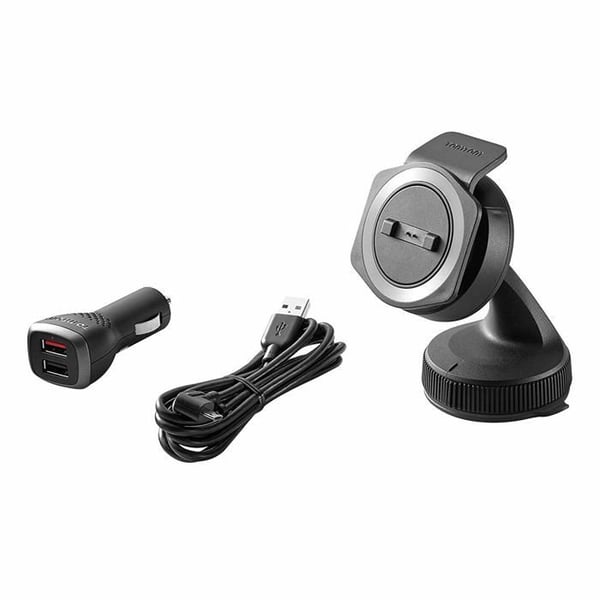 Fastgørelsessæt - TOMTOM - RIDER SERIE 40/400 - Hurtig opladning - Plast - Sort