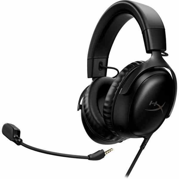 Wired Gaming Headset - HyperX Cloud III - för PC & konsol - Svart
