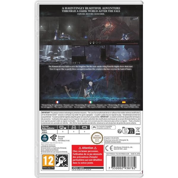 Spel Ender Magnolia: Bloom in the Mist Nintendo Switch Action RPG Mörk Fantasi 2D