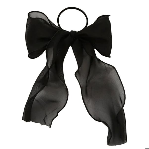 Hårband - AVIZAR - Lång Knut - Genomskinligt Nålslöja - Bekväm - Elegant