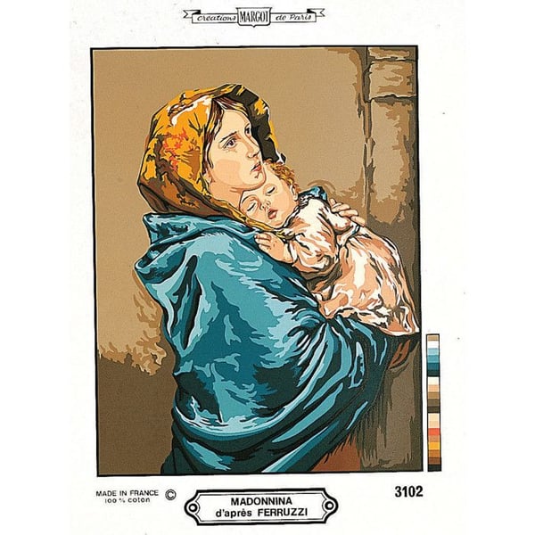 Canevas Pénélope Antik Madonnina 50x65cm