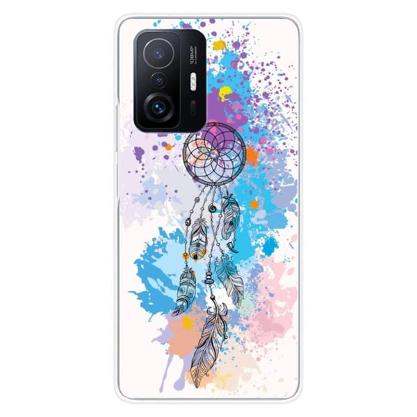 1001Coques - Silikonfodral kompatibelt med Xiaomi Mi 11T 5G Mi 11T Pro 5G - Drömfångarmotiv i färg - Originaldesign tryckt i F
