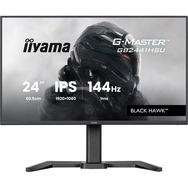 Skärm PC Gamer - IIYAMA - 24'' - FHD - 144Hz - IPS-panel - 1ms - Höjdjusterbar - G-Master