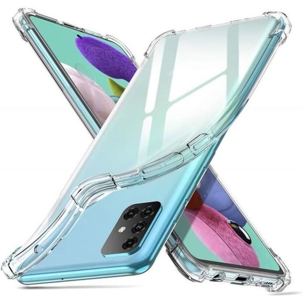 Coque Antichock Silikon Transparent för Samsung Galaxy A51 Phonillico®