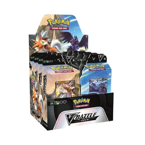 Samla kortspel - POKEMON - Battle Deck - Lycanroc V - Corviknight V - 2 spelare eller fler