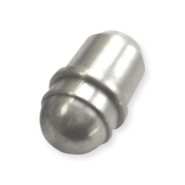 Knoppar av ek 11 x 11 x 10 mm Förnicklat mässing Diameter 11 mm Trappstänger Tillbehör Küberit