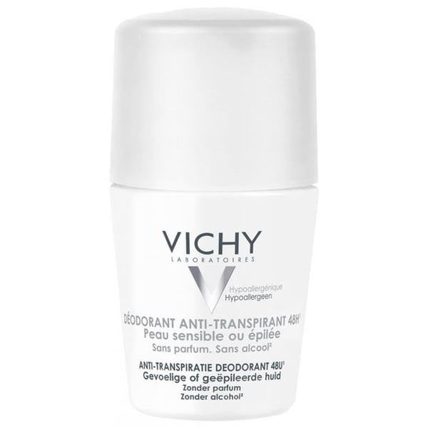 Deodorant - Vichy - Roll-On - 50ml - Känslig hud - Effekt 48h