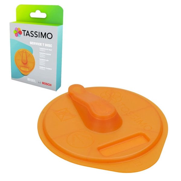 T underhållsdisk TASSIMO 17001491 för kaffebryggare - espressomaskin, CADDY, CHARMY, HAPPY, JOY, MY WAY, TASSIMO, TASSIMO [...]