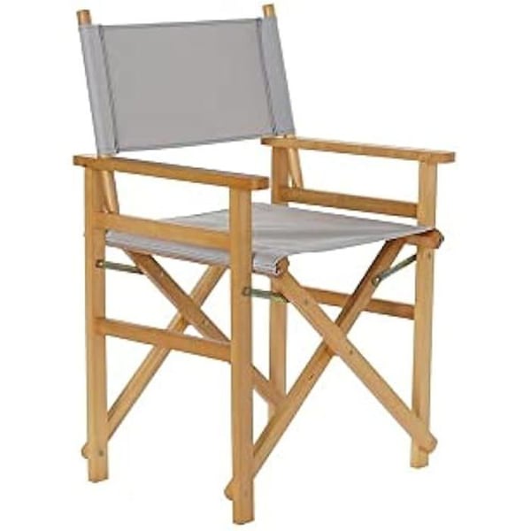 Trädgårdsstol - DKD HEMINNREDNING - Furu - Natur och grå - 56x48x87 cm - Modern design