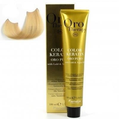 Färgning - ORO THERAPY 24 K - Färg Keratin Oro Puro n°10.0 - Platinablond - 100 ml