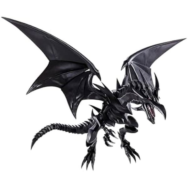 Actionfigur - TAMASHII NATIONS - Röda Ögon-Svarta Draken - S.H.MonsterArts - 6 år - Röd