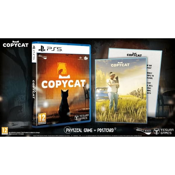Videospel - JUST FOR GAMES - Copycat PS5 - Berättande äventyr - Tredje person - Kattäventyr